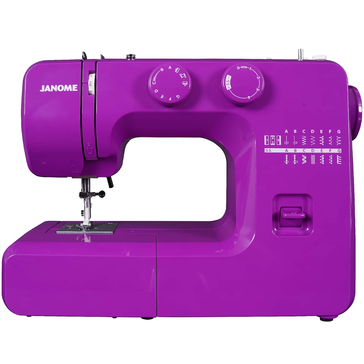 Janome Purple Majesty Easy-to-Use Sewing Machine